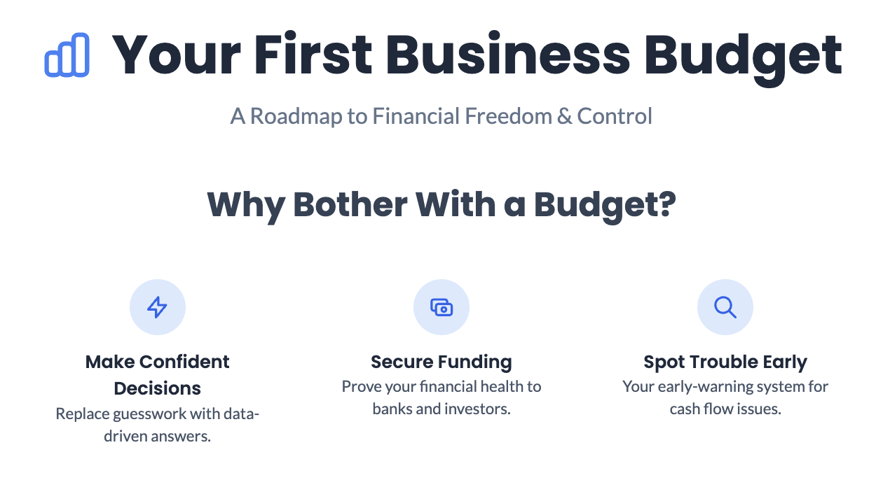 The Definitive, No-Fluff Guide to Creating Your First Real Business Budget